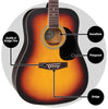 Sunburst Encore Dreadnought Outfit
