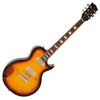 Flamed Tobacco Sunburst Fret-King Eclat Custom Electric Guitar