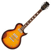 Flamed Tobacco Sunburst Fret-King Eclat Custom Electric Guitar