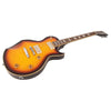Flamed Tobacco Sunburst Fret-King Eclat Custom Electric Guitar