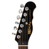 Gloss Black Fret-King Country Squire Stealth Electric Guitar