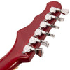 Cherry Red Fret-King Elise Custom with vintage style Vibrato Electric Guitar