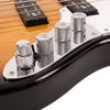 Original Classic Burst Fret-King Perception Custom Bass Guitar