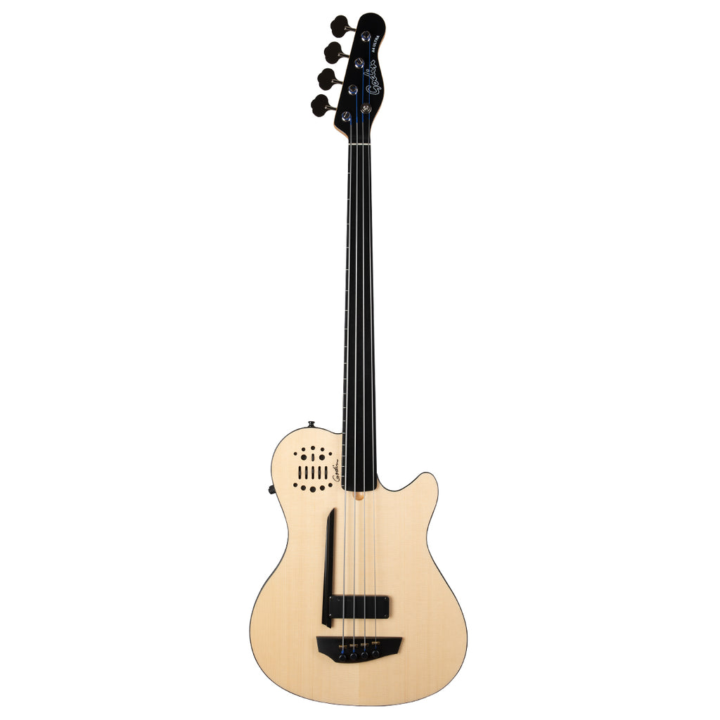 Godin A4 Ultra Semi-Acoustic Fretless Bass Guitar