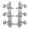 Grover Vintage Machineheads ~ 3+3 ~ Horizontal ~ Chrome