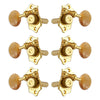 Grover STA-TITE Machineheads ~ 3+3 ~ Horizontal ~ Gold ~ Acrylic Buttons