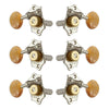 Grover Sta-Tite Machineheads 3+3 Vertical Nickel – Rosewood Buttons