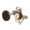 Grover Sta-Tite Vertical Machineheads 3+3 Nickel – Rosewwood Buttons