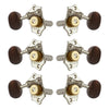 Grover Sta-Tite Vertical Machineheads 3+3 Nickel – Rosewwood Buttons