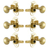 Grover STA-TITE Machineheads ~ 3+3 ~ Horizontal ~ Gold