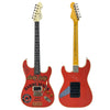 Distressed Red Vintage ProShop Unique Joe Doe Lucky Betty™ Electric Guitar