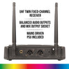 KAM Dual Microphone Fixed-Channel System