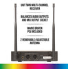 Kam UHF Multi Channel Professional Wireless Microphone System