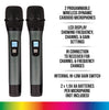 Kam UHF Multi Channel Professional Wireless Microphone System