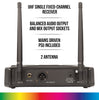 KAM Single Microphone Fixed-Channel System