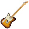 Distressed Tobacco Sunburst Reversed Body Vintage LV72 ProShop Unique Electric Guitar