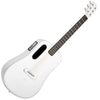 White LAVA ME4 Carbon 36" Smart Guitar with Air Flow Bag
