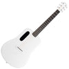 White LAVA ME4 Carbon 36" Smart Guitar with Air Flow Bag
