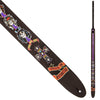 Perri's 2.5" Leather Guitar Strap ~ Guns N' Roses Appetite For Destruction