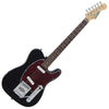 Gloss Black Rapier Escort Electric Guitar