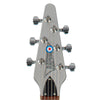 Metallic Silver Rapier Rocket Electric Guitar