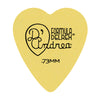 D'Andrea 323 Delrex Yellow Pick Refill Bag ~ Medium ~ 72 Picks