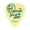 D'Andrea 351 Pro-Grip Brites Yellow Pick ~ Medium ~ 72 Picks