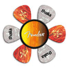 Fender® by Thalia Pick Puck ~ Sunburst ~ White Spaghetti Logo