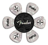 Fender® by Thalia Pick Puck ~ Black ~ Spaghetti Logo