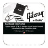 Gibson® by Thalia Black Chrome Capo ~ Crown Inlay