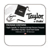 Taylor® by Thalia Black Chrome Capo ~ 400 Series Renaissance Fingerboard Marker Inlay