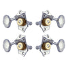 Grover U98 Series Sta-Tite Ukulele Pegs (Set of 4) ~ Chrome