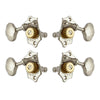 Grover U98 Series Sta-Tite Ukulele Pegs (Set of 4) – Nickel