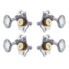 Grover U99 Series Sta-Tite Ukulele Pegs (Set of 4) ~ Chrome