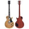 Light Distressed Natural Matte Vintage V100 ProShop Custom-Build Electric Guitar