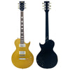 Cracked Gold Top Vintage V100 ProShop Unique Electric Guitar