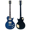 Matte Denim Blue Light Distressed Vintage V100 ProShop Unique Electric Guitar