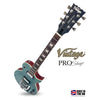Bigsby Trans Blue Vintage V100 ProShop Unique Electric Guitar
