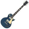 Medium Distressed Metallic Blue Vintage V100 ProShop Unique Electric Guitar