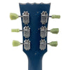 Medium Distressed Metallic Blue Vintage V100 ProShop Unique Electric Guitar