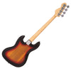 3 Tone Sunburst Vintage V49 Coaster Series Bass Guitar