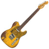 Heavy Distressed Butterscotch Vintage V52 ProShop Custom-Build Electric Guitar