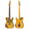 Heavy Distressed Butterscotch Vintage V52 ProShop Custom-Build Electric Guitar