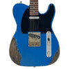 Distressed Metallic Blue Vintage V52 ProShop Unique Electric Guitar