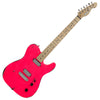 Light Distressed Shocking Pink Vintage V52 ProShop Unique Electric Guitar