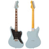 Satin Blue Vintage V65H ReIssued Hard Tail Electric Guitar