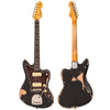 Vintage V65 ICON Vibrato Electric Guitar ~ Distressed Black
