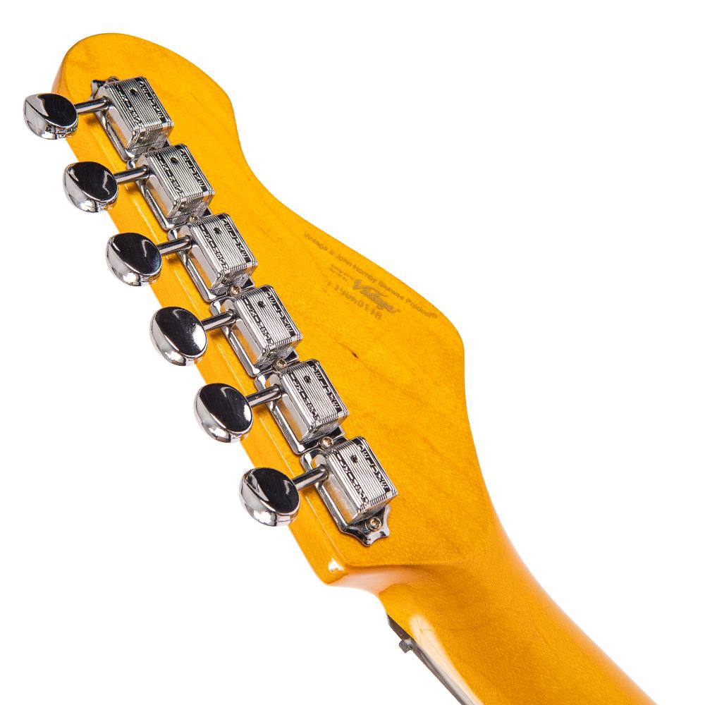 Vintage V6JMH ReIssued Electric Guitar ~ Olympia White