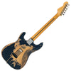 Heavy Distressed Black Vintage V6 ProShop Unique Electric Guitar