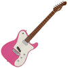 Light Distressed Cerise Pink Vintage V59 ProShop Unique Electric Guitar